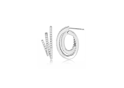 Rhodium Plated | Fashion Earrings